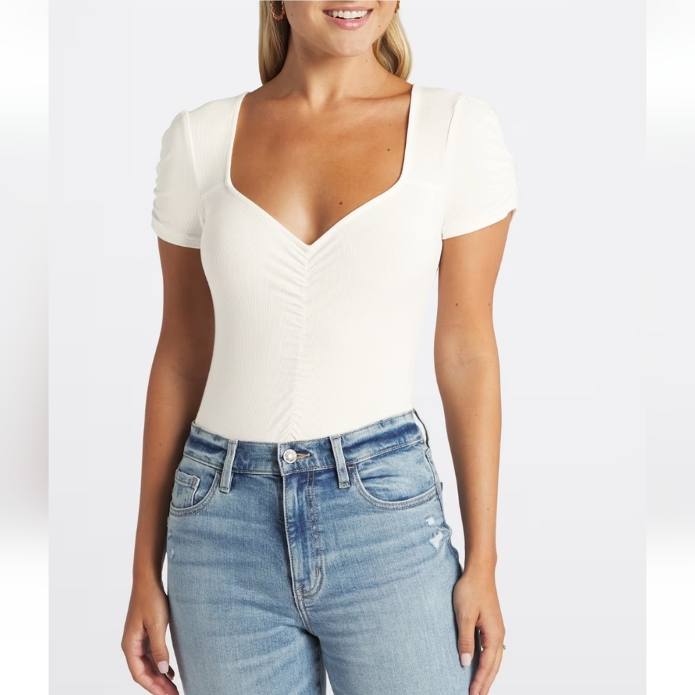 Steve Madden Apparel Rouched Bodysuit